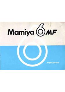 Mamiya 6 MF manual. Camera Instructions.